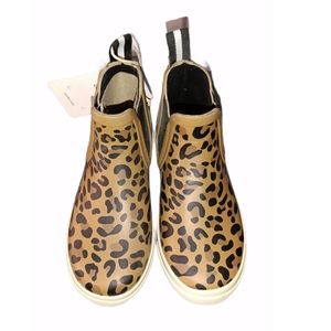 Leopard Waterproof Boots 11